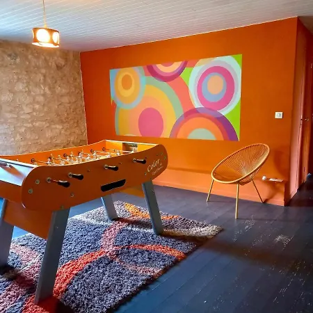 La Maison Pop-70's-spot Nature-b&b 펜션 Sarrant