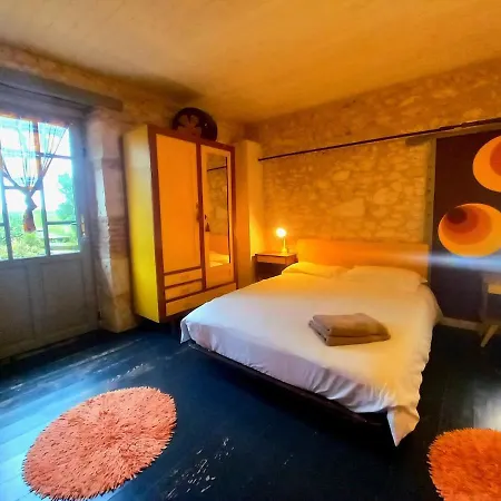 La Maison Pop-70's-spot Nature-b&b Tatil Evi Sarrant