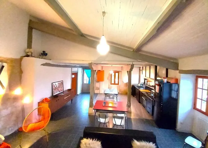 La Maison Pop-70's-spot Nature-b&b Hébergement de vacances