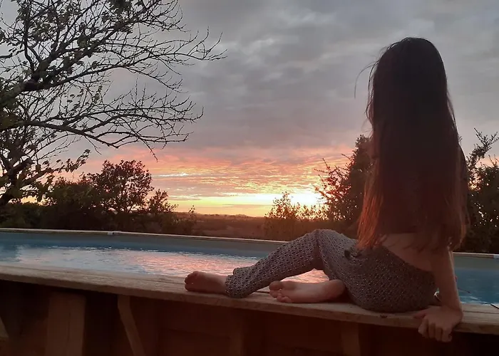 La Maison Pop-70's-spot Nature-b&b Hébergement de vacances Sarrant